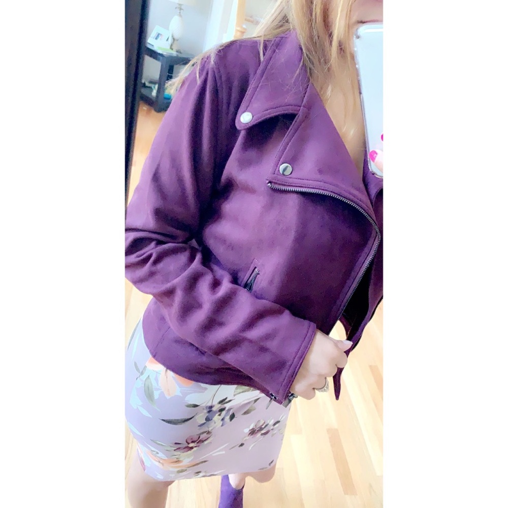 Purple jacket